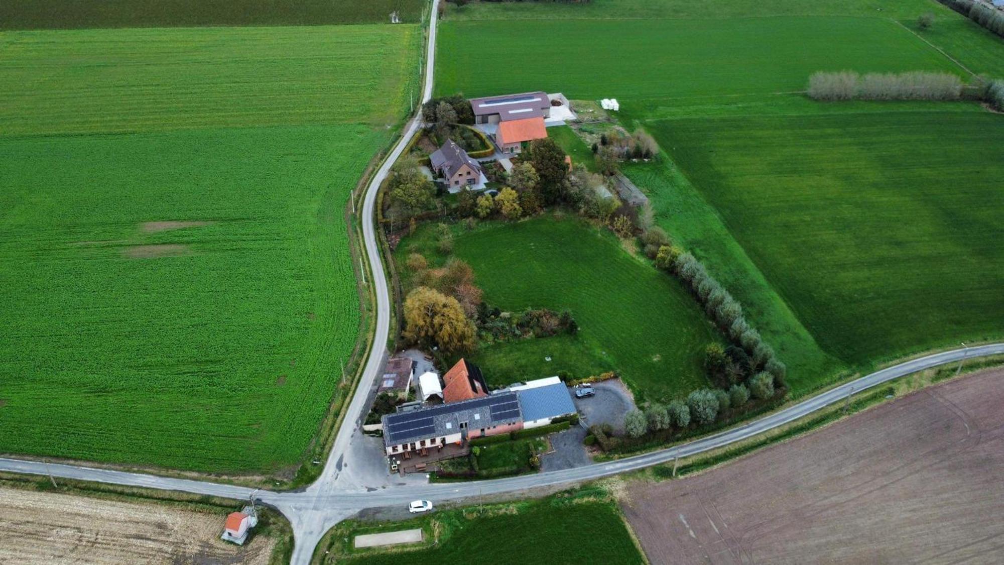 B&B Herberg Boerenhol De Mote Bvba Poperinge Kültér fotó